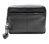 Esquire Bolsa de muñeca de cuero Oxford de 25 cm schwarz (772177-00)