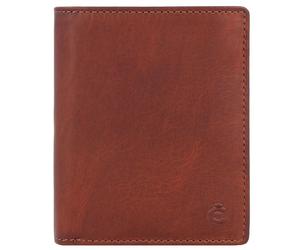 Esquire Cartera Dallas de cuero RFID 9 cm marrón