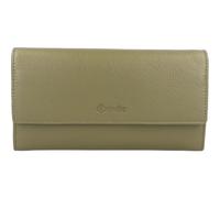 Esquire Cartera de Perú de cuero RFID 18,5 cm aceituna