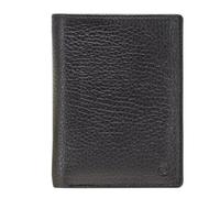 Esquire Cartera de piel de ciervo 9 cm negro