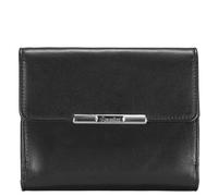Esquire Cartera Helena de cuero 12 cm negro