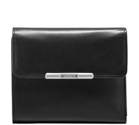 Esquire Cartera Helena de cuero 12 cm negro