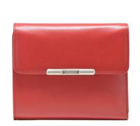 Esquire Cartera Helena de cuero 12 cm rojo