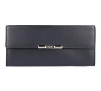 Esquire Cartera Helena de cuero 18 cm azul
