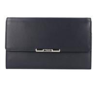 Esquire Cartera Helena de cuero 18 cm azul