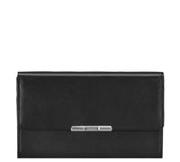Esquire Cartera Helena de cuero 18 cm negro