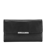 Esquire Cartera Helena de cuero 18 cm negro