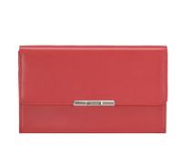 Esquire Cartera Helena de cuero 18 cm rojo