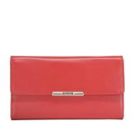 Esquire Cartera Helena de cuero 18 cm rojo