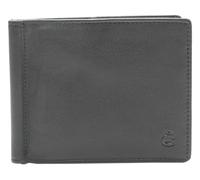 Esquire clip de dinero Logo Money Clip Wallet Black