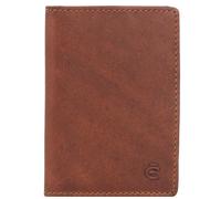 Esquire Dallas Estuche para tarjetas de crédito Protección RFID Piel 7.5 cm marrón