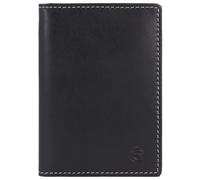 Esquire Dallas Estuche para tarjetas de crédito Protección RFID Piel 7.5 cm negro