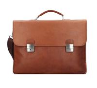 Esquire Dallas Maletín Piel 42 cm Compartimento para el portátil marrón