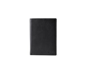 Esquire Duo Carnet de identidad Piel natural 10.5 cm negro