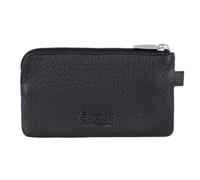 Esquire Estuche de cuero para llaves de ciervo 13 cm negro
