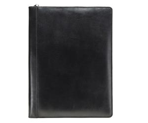 Esquire Estuche de escritura ecológico de piel 24 cm negro