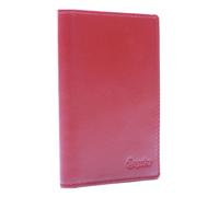 Esquire estuche de identificación New Silk Passport Card Holder Red