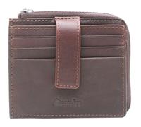 Esquire Funda para tarjetas de crédito Oslo RFID Piel 10,5 cm marrón