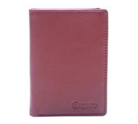 Esquire Oslo Nappa Wallet Red