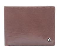 Esquire estuche de tarjetas Toscana Leather Wallet Coffee