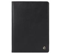 Esquire Estuche para pasaporte Harry de cuero RFID de 10 cm negro