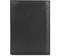 Esquire Estuche para tarjetas de visita ecológico de cuero de 9 cm negro