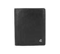 Esquire Cartera Harry cuero 9 cm negro