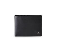 Esquire Houston Cartera Bloqueo RFID Piel natural 10.5 cm negro