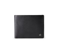 Esquire Houston Cartera Bloqueo RFID Piel natural 11.5 cm negro