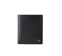 Esquire Houston Cartera Bloqueo RFID Piel natural 11.5 cm negro