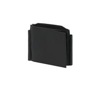 Esquire Logo Cartera Piel natural 11 cm negro