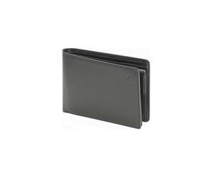 Esquire Logo Cartera Piel natural 13 cm negro