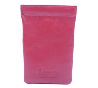 Esquire Estuche para llaves de cuero con logotipo 9 cm rojo