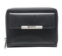 Esquire Cartera Helena de cuero 12 cm helena schwarz (095750-00)