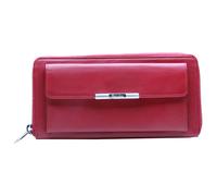 Esquire monedero Helena Zip Around Wallet Red