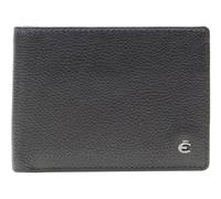 Esquire Houston Cartera Bloqueo RFID Piel natural 10 cm negro