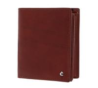 Esquire Cartera Toscana de cuero RFID 11 cm braun (047948-02)
