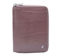 Esquire monedero Toscana Zip Wallet Coffee