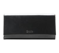 Esquire New Silk Ladies Long Wallet Cartera Billetera Black