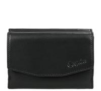 Esquire New Silk - Monedero Cartera Billetera 4cc 11 cm negro, Negro, talla única