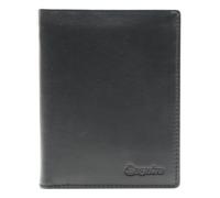 Esquire New Silk Passport Card Holder Black