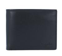 Esquire Nuevo Billetero Seda Cuero 10,5 cm negro