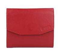 Esquire Nuevo Billetero Seda Cuero 12 cm rojo