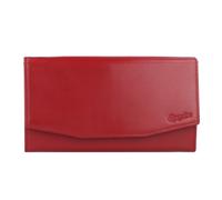 Esquire Nuevo Billetero Seda Cuero 18 cm rojo