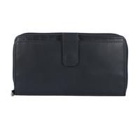 Esquire Nuevo Billetero Seda Piel 19 cm negro