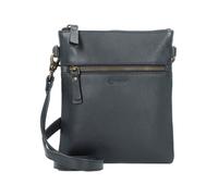 Esquire Peru Bolsa de hombro Piel natural 17 cm negro