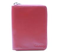 Esquire Silk 02 Zip Around Portamonedas Billetero, Rojo