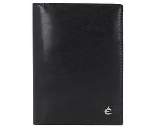 Esquire Toscana Carnet de identidad Protección RFID Piel 9 cm negro