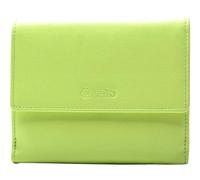 Esquire Viktoria Wallet with Flap Lime