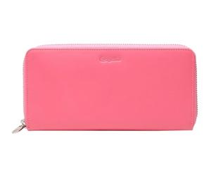 Esquire Viktoria Zip Around Wallet Salmon